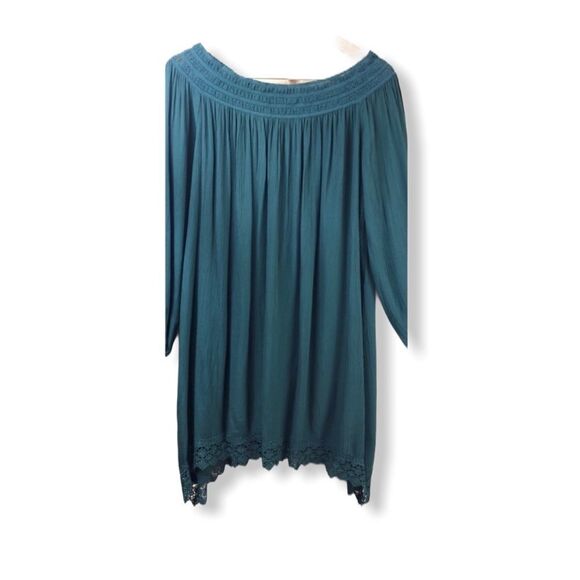 Tularosa Elastic Off Shoulder Dress - Picture 1 of 8